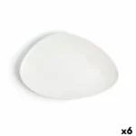 Assiette plate ariane antracita triangulaire ceramique blanche o 29 cm 6_9917. DIAYTAR COTE D'IVOIRE - L'Art de Vivre en Couleurs. Découvrez notre boutique en ligne et trouvez des produits qui ajoutent une palette vibrante à votre quotidien.
