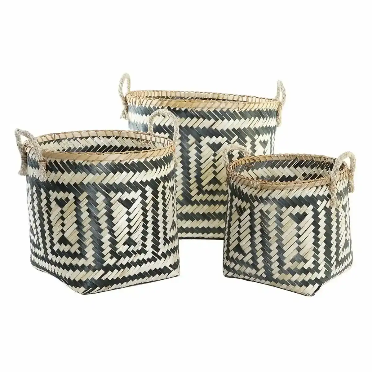 Ensemble de paniers dkd home decor colonial bamboo 40 x 38_3212. Entrez dans l'Univers de DIAYTAR COTE D'IVOIRE - Où Choisir est un Plaisir. Explorez notre gamme variée et trouvez des articles qui parlent à votre cœur et à votre style.