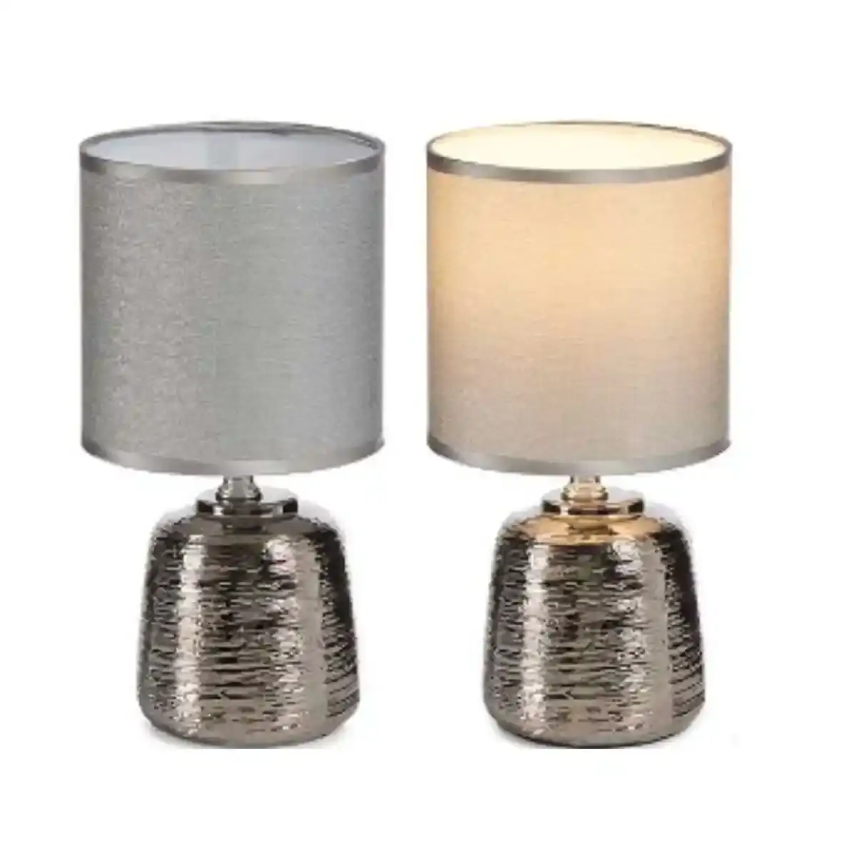 Lampe de bureau ceramique gris 2 pcs _9692. DIAYTAR COTE D'IVOIRE - Votre Boutique en Ligne, Votre Choix Illimité. Parcourez nos rayons et découvrez des produits qui vous inspirent, de la mode à la maison et bien plus.