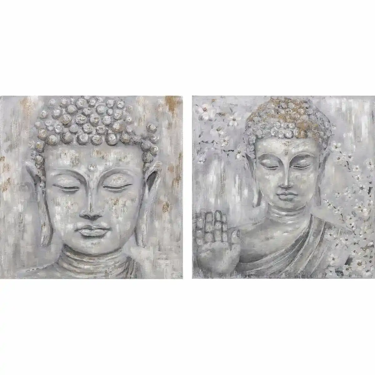 Peinture dkd home decor 100 x 2 4 x 100 cm bouddha_6159. DIAYTAR COTE D'IVOIRE - Où l'Élégance se Mêle à l'Authenticité. Naviguez à travers notre boutique en ligne et choisissez des produits qui incarnent le style et la tradition du Côte d'Ivoire.