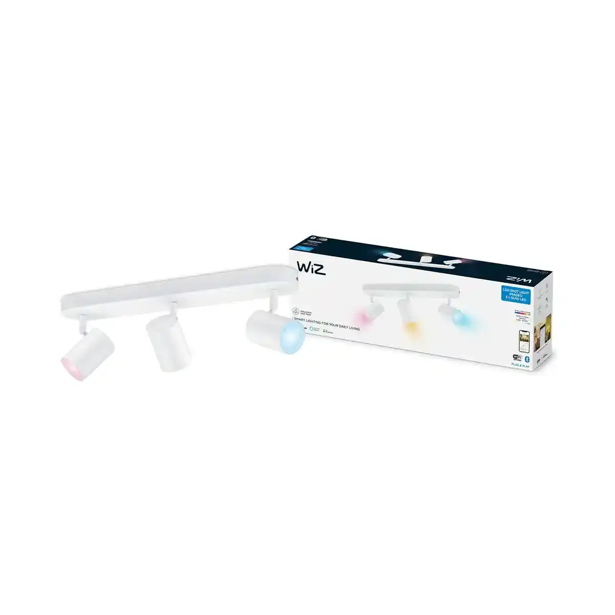 Plafonnier philips wiz blanc 1035 lm_2421. DIAYTAR COTE D'IVOIRE - Votre Compagnon Shopping, Votre Style Unique. Explorez notre boutique en ligne pour dénicher des trésors qui expriment qui vous êtes, de la mode à la maison.