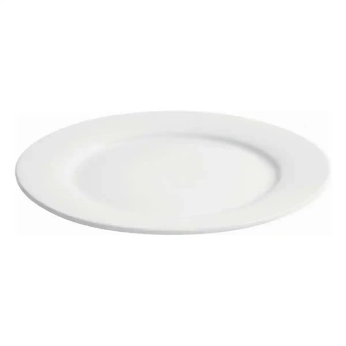 Assiette plate porcelaine blanche o 28 5 x 2 5 cm _5228. DIAYTAR COTE D'IVOIRE - Où Choisir est un Acte d'Amour pour le Côte d'Ivoire. Explorez notre boutique en ligne et choisissez des articles qui célèbrent la culture et l'artisanat du pays.
