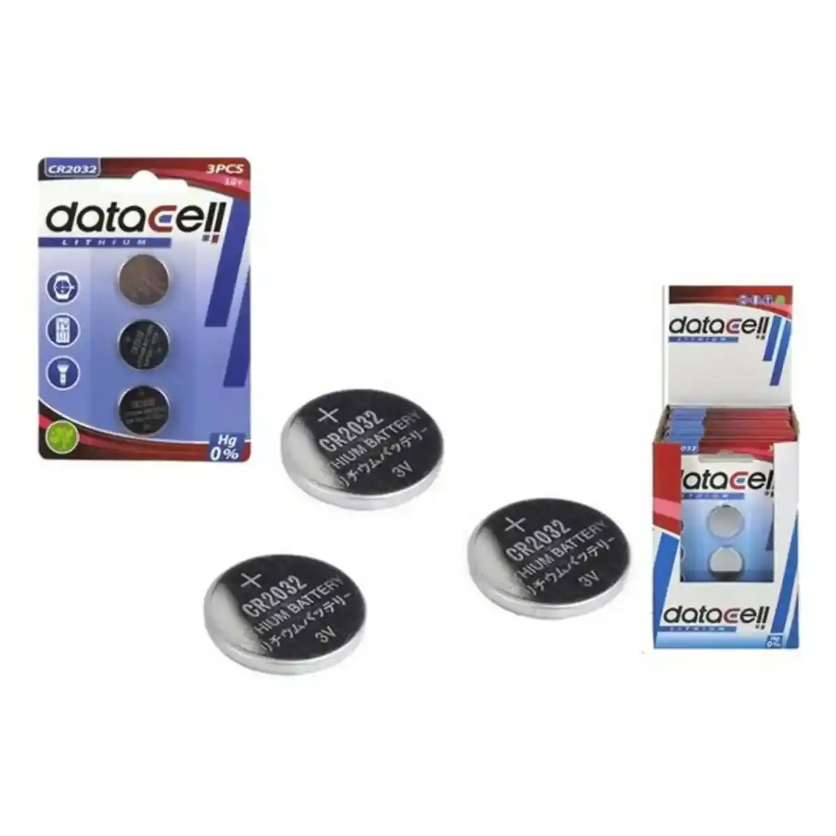 Piles boutons au lithium datacell cr2032 3 v 3 uds _6828. DIAYTAR COTE D'IVOIRE - Là où Vos Rêves Prendent Forme. Plongez dans notre catalogue diversifié et trouvez des produits qui enrichiront votre quotidien, du pratique à l'exceptionnel.