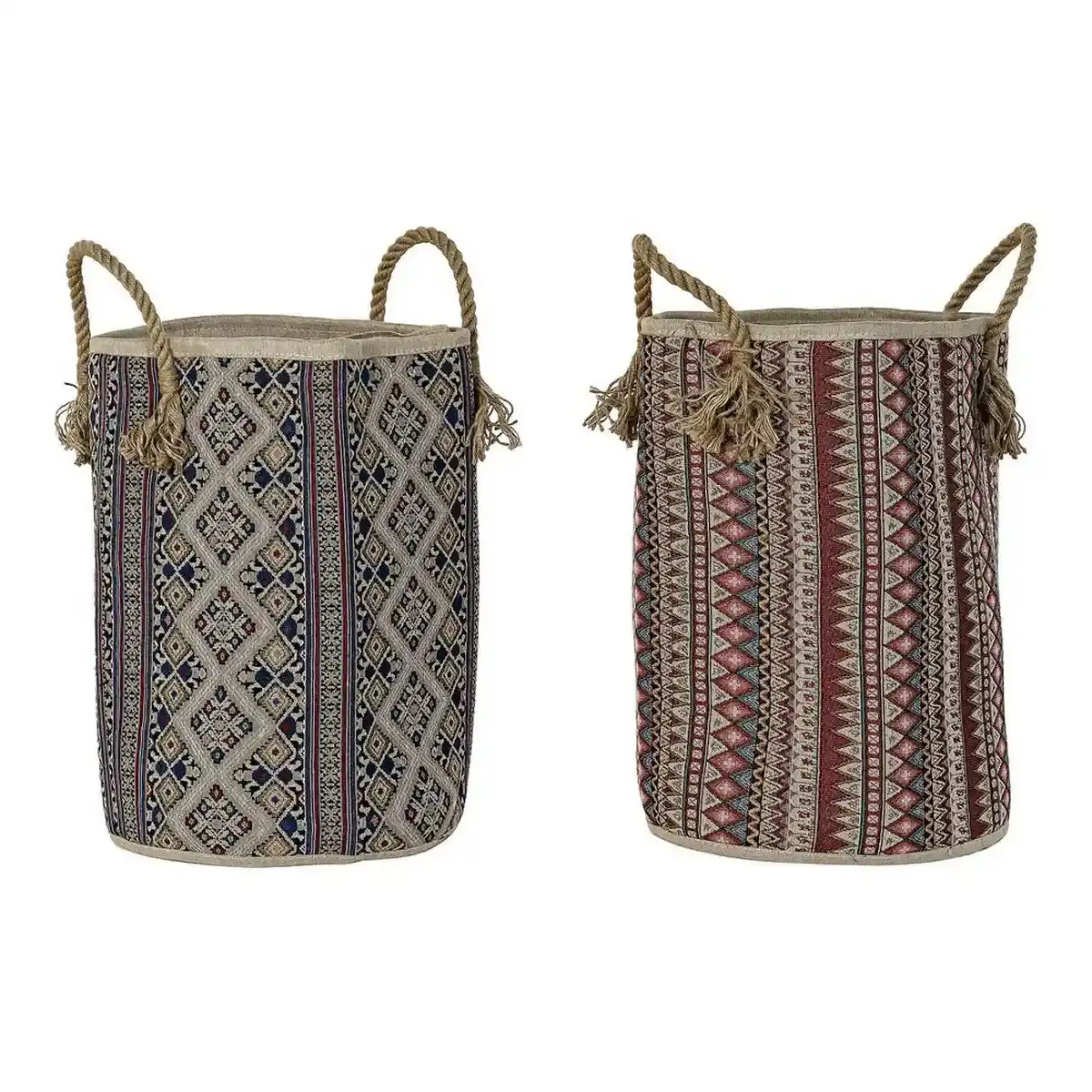 Panier dkd home decor 8424001834457 35 x 35 x 50 cm_4059. DIAYTAR COTE D'IVOIRE - Là où la Beauté Rencontre la Fonctionnalité. Parcourez notre sélection pour trouver des produits qui allient esthétique et praticité, pour un quotidien sublimé.