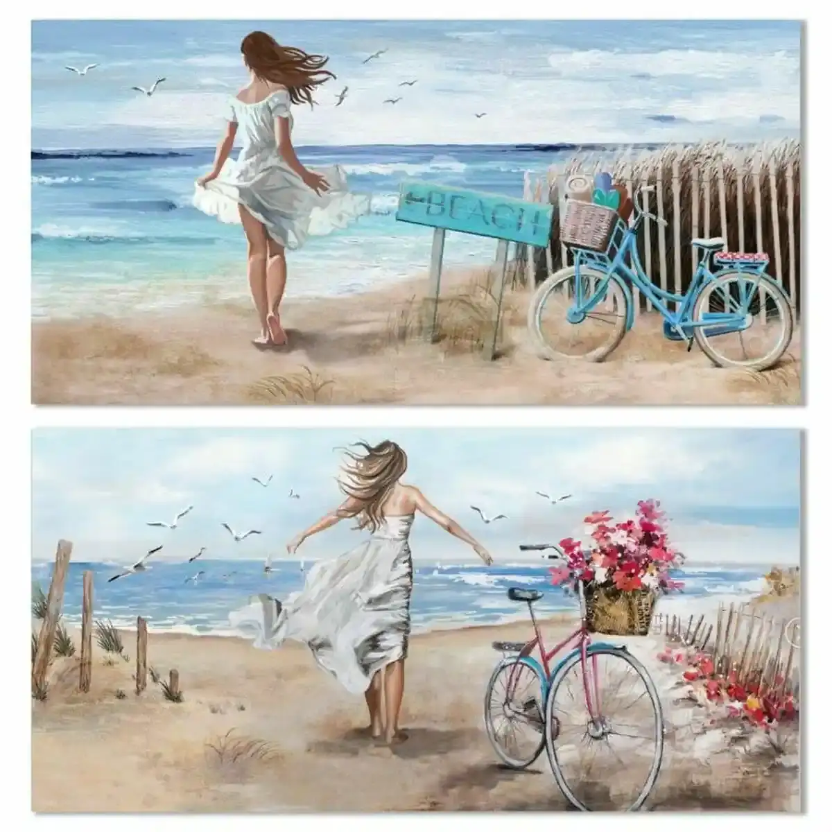 Peinture dkd home decor 120 x 3 x 60 cm mediterranee_2486. DIAYTAR COTE D'IVOIRE - Votre Compagnon Shopping, Votre Style Unique. Explorez notre boutique en ligne pour dénicher des trésors qui expriment qui vous êtes, de la mode à la maison.