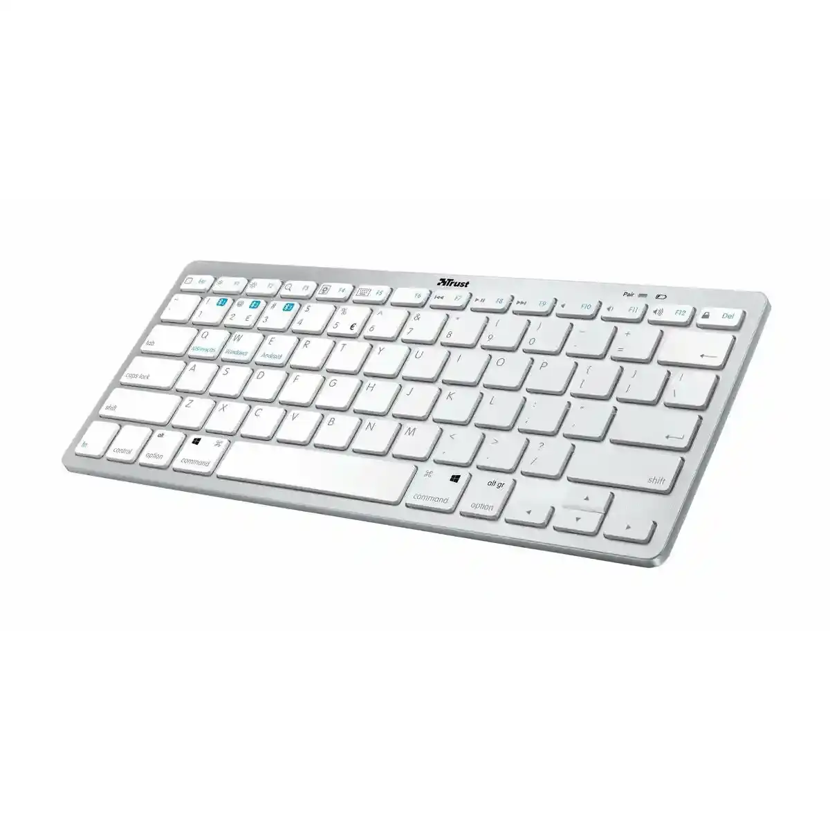 Clavier sans fil trust 23749 qwerty italien remis a neuf a _1097. Bienvenue sur DIAYTAR COTE D'IVOIRE - Votre Fenêtre sur le Shopping Moderne. Parcourez notre boutique en ligne et découvrez des produits qui incarnent l'évolution du style et de la qualité.