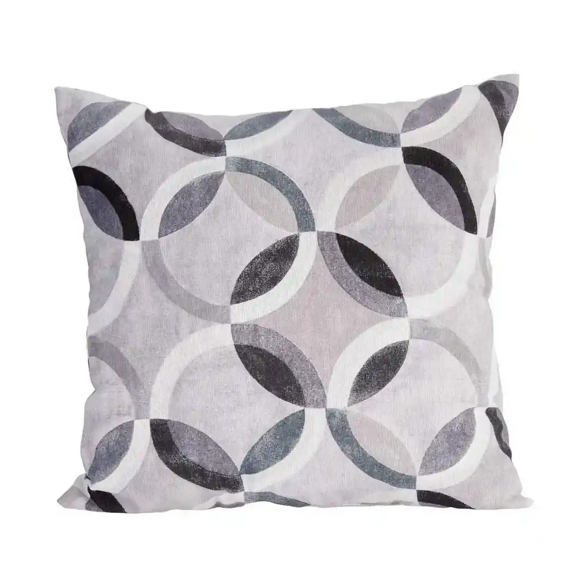 Coussin gris 2 unites cercles 45 x 12 x 45 cm _1069. DIAYTAR COTE D'IVOIRE - Votre Pass vers la Découverte. Explorez notre boutique en ligne et plongez dans un voyage à travers des produits authentiques et contemporains, tous réunis sous un même toit.