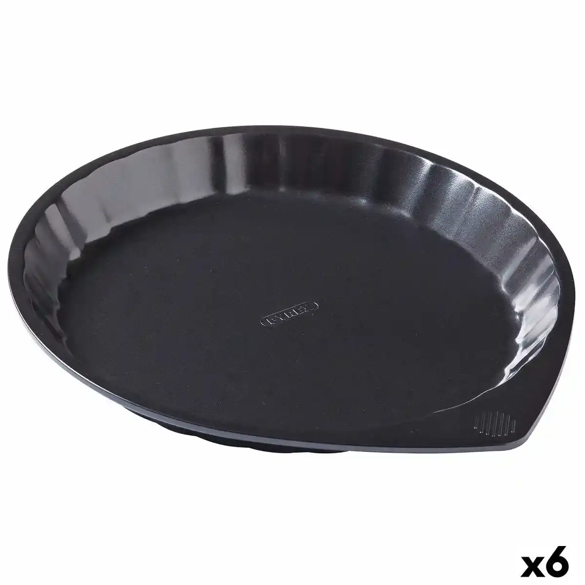 Moule a four pyrex magic circulaire noir plat o 30 cm_4944. DIAYTAR COTE D'IVOIRE - Votre Passage vers l'Éclat et la Beauté. Explorez notre boutique en ligne et trouvez des produits qui subliment votre apparence et votre espace.