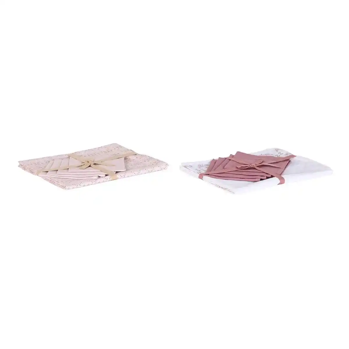 Nappe et serviettes dkd home decor 150 x 150 x 0 5_2783. DIAYTAR COTE D'IVOIRE - Où Choisir Rime avec Qualité. Découvrez notre sélection soigneusement conçue et choisissez des articles qui incarnent l'excellence et l'innovation.