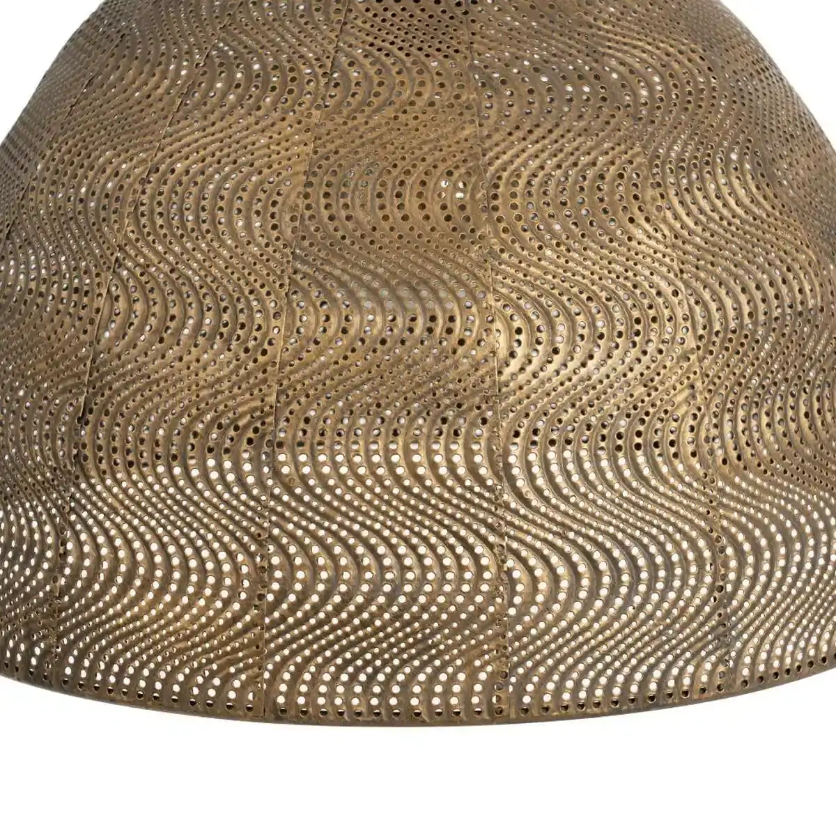 Plafonnier 37 x 37 x 29 cm metal dore_2594. DIAYTAR COTE D'IVOIRE - Votre Destination pour un Shopping Unique. Parcourez notre catalogue et trouvez des articles qui expriment votre singularité et votre style.