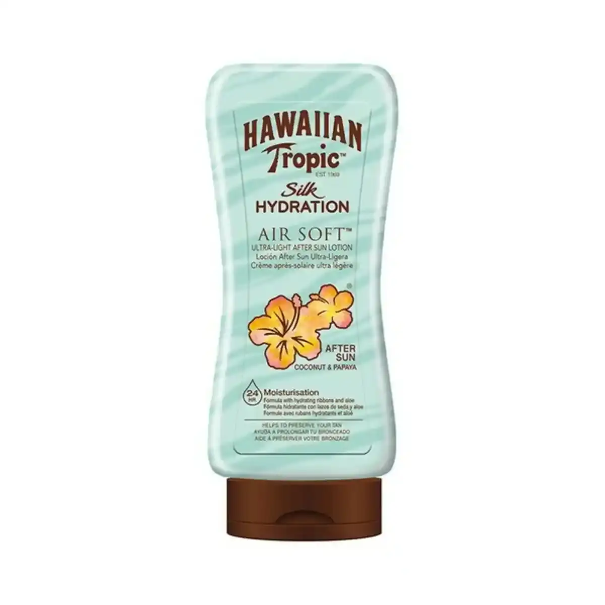 Apres soleil ultra leger coco papaye hawaiian tropic unisexe 180 ml _9186. DIAYTAR COTE D'IVOIRE - Votre Marché Virtuel au Côte d'Ivoire. Parcourez notre boutique en ligne pour trouver des trésors cachés, des articles indispensables du quotidien aux joyaux artistiques.