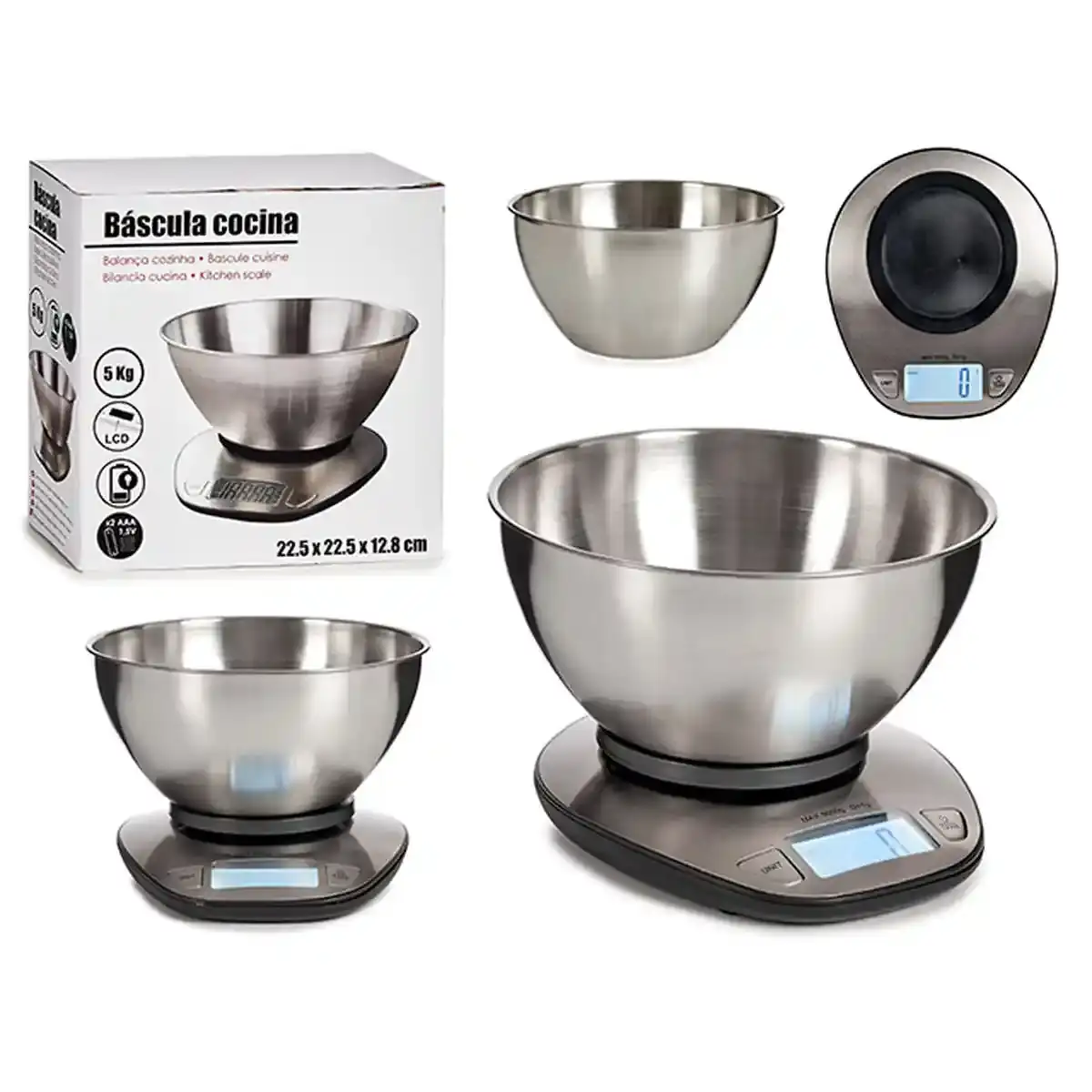 Balance de cuisine numerique en metal 5 kg 22 x 13_5483. Entrez dans DIAYTAR COTE D'IVOIRE - Où Chaque Détail Compte. Explorez notre boutique en ligne pour trouver des produits de haute qualité, soigneusement choisis pour répondre à vos besoins et vos désirs.