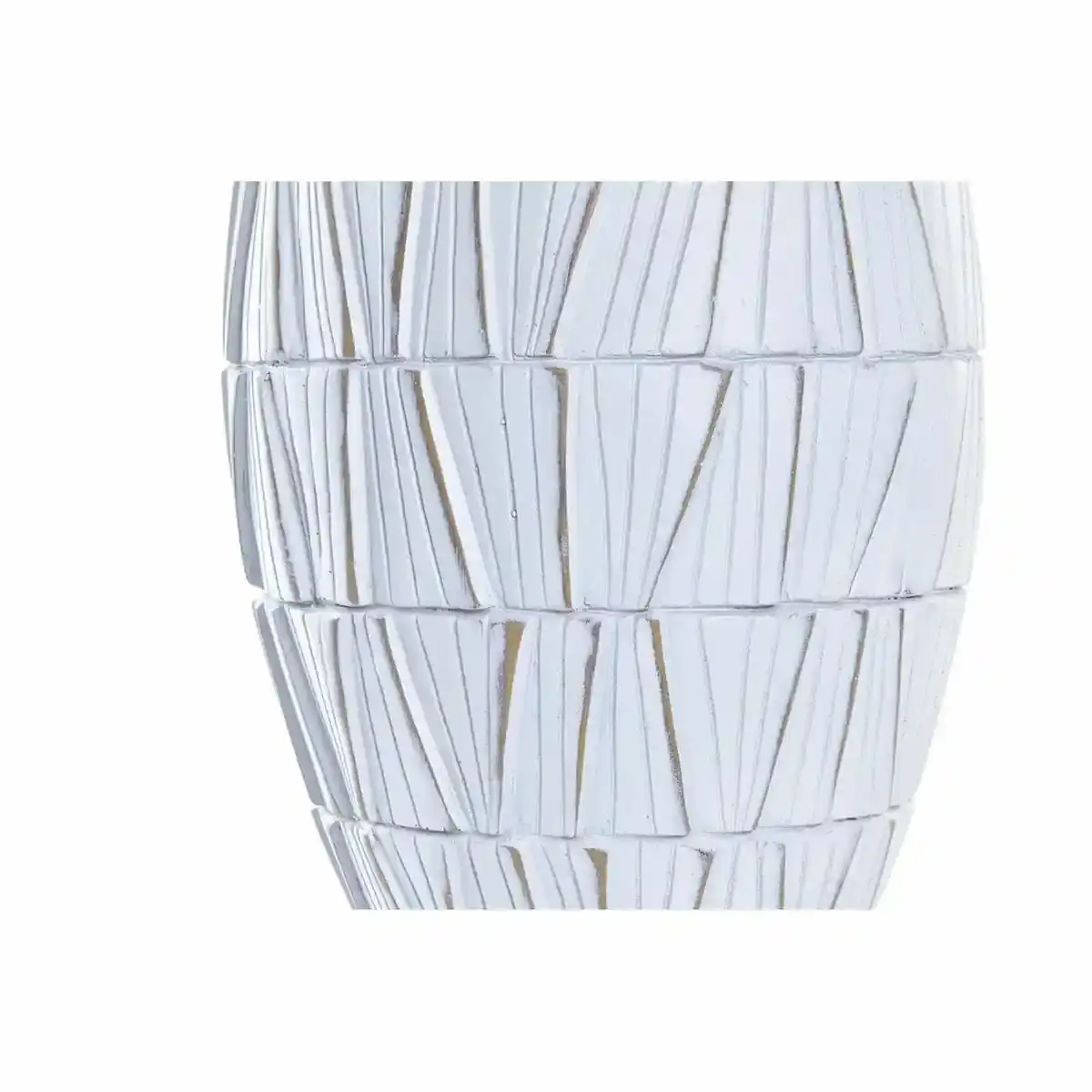 Vase dkd home decor blanc resine moderne 19 x 19 x_2406. DIAYTAR COTE D'IVOIRE - Où Chaque Sélection est une Victoire. Découvrez notre boutique en ligne et trouvez des articles qui vous rendent la vie plus belle, un choix à la fois.
