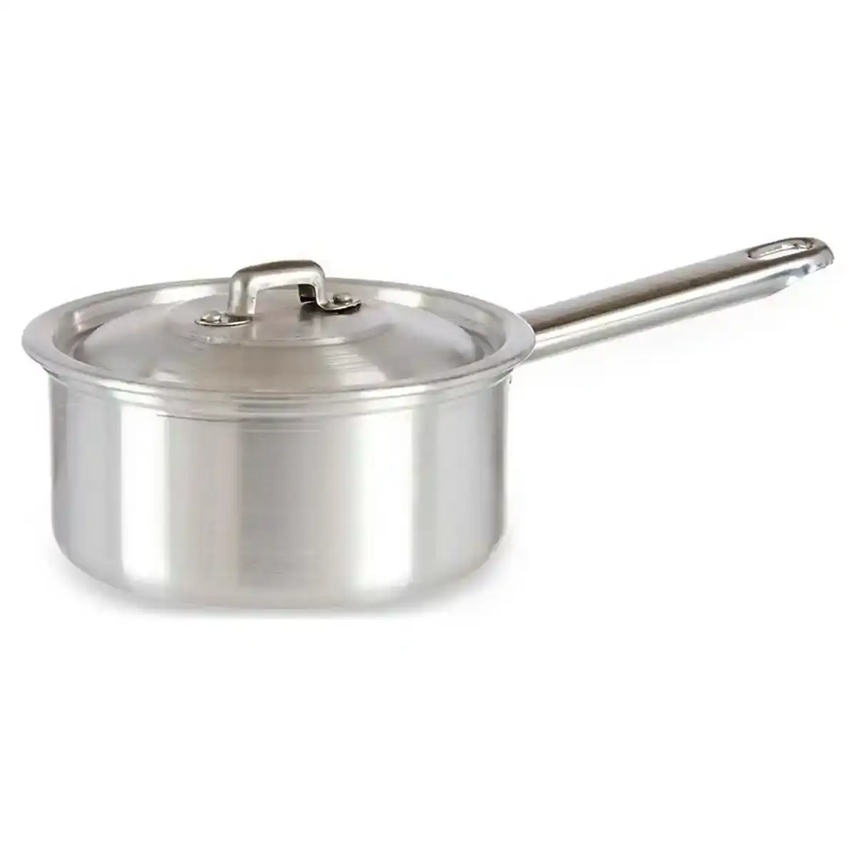 Casserole avec couvercle en aluminium argente 1 l 16 x 8_2531. Bienvenue chez DIAYTAR COTE D'IVOIRE - Où le Shopping Devient un Voyage. Explorez notre plateforme pour dénicher des produits uniques, racontant l'histoire et l'âme du Côte d'Ivoire.