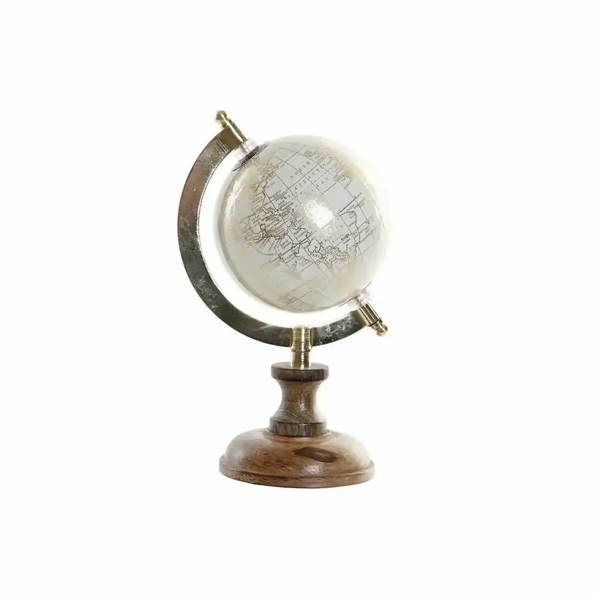 Globe dkd home decor dore 13 x 11 x 21 cm_5684. Bienvenue sur DIAYTAR COTE D'IVOIRE - Où Choisir est un Voyage Passionnant. Plongez dans notre catalogue et trouvez des produits qui révèlent la diversité et la beauté du Côte d'Ivoire.