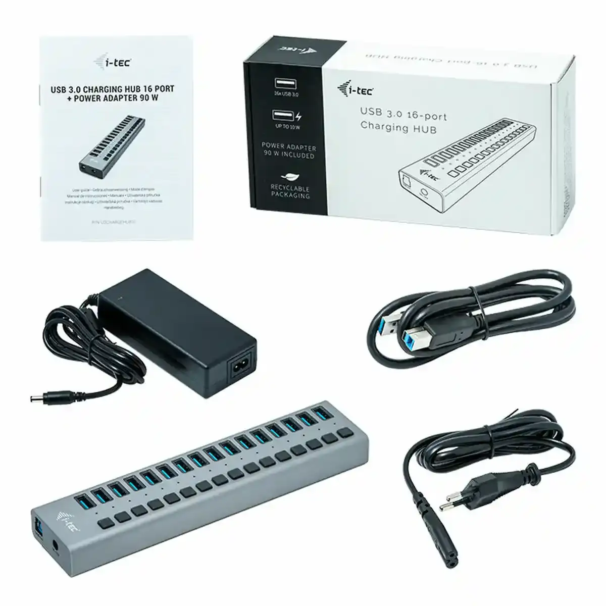 Hub usb i tec u3chargehub16_4380. Bienvenue sur DIAYTAR COTE D'IVOIRE - Où Choisir est un Voyage Passionnant. Plongez dans notre catalogue et trouvez des produits qui révèlent la diversité et la beauté du Côte d'Ivoire.