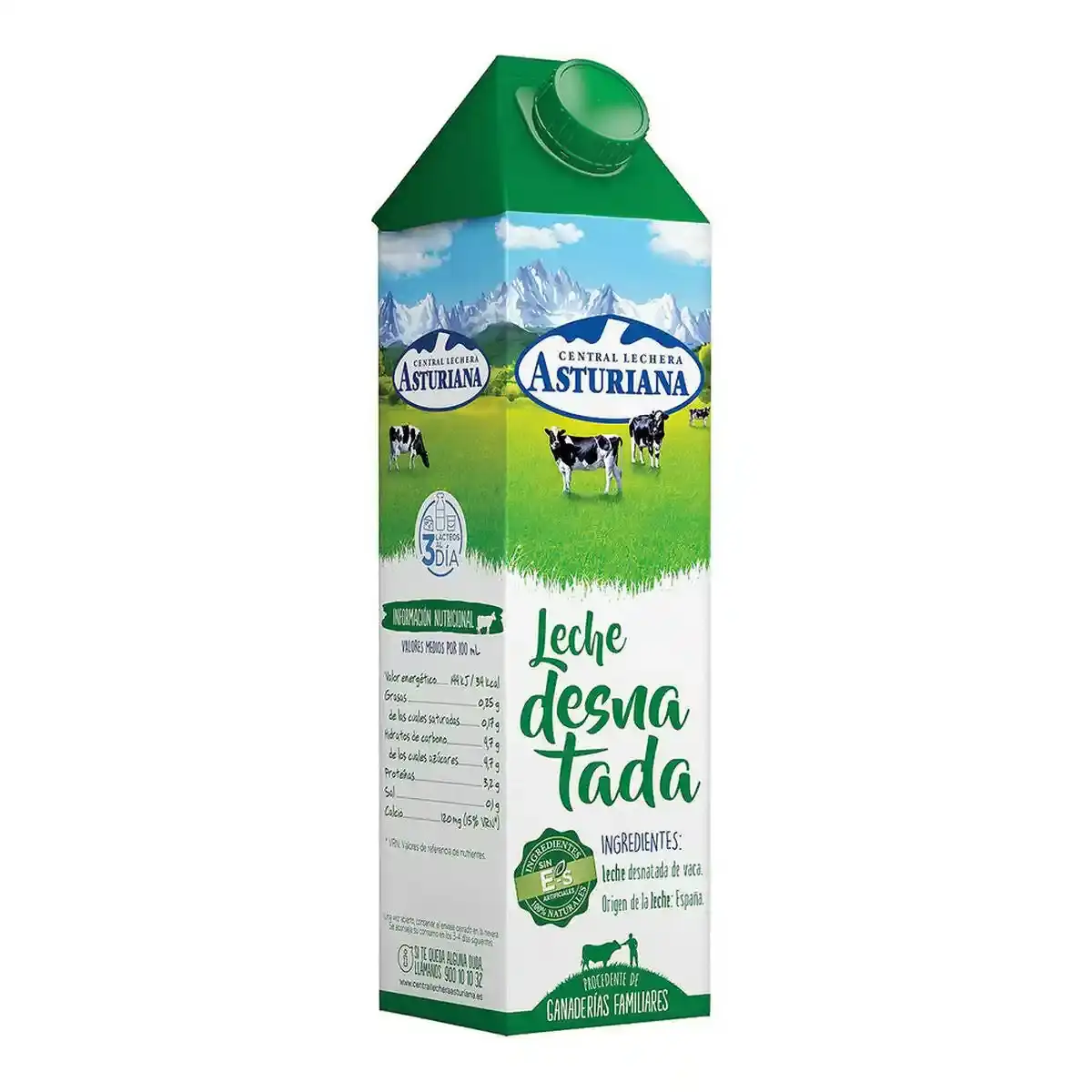Lait ecreme central lechera asturiana 1 l _2295. DIAYTAR COTE D'IVOIRE - L'Art de Choisir, l'Art de S'émerveiller. Explorez notre boutique en ligne et choisissez des articles qui éveillent votre sens de l'émerveillement.