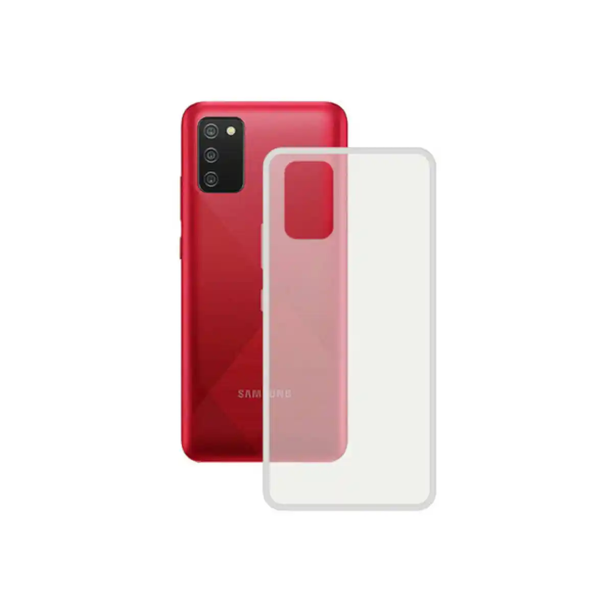 Coque Mobile GALAXY A02S KSIX Transparent. SUPERDISCOUNT FRANCE
