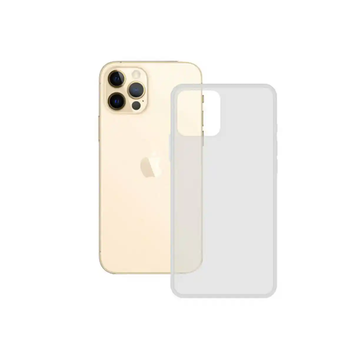 Coque mobile Iphone 12 Pro Contact TPU Transparent. SUPERDISCOUNT FRANCE