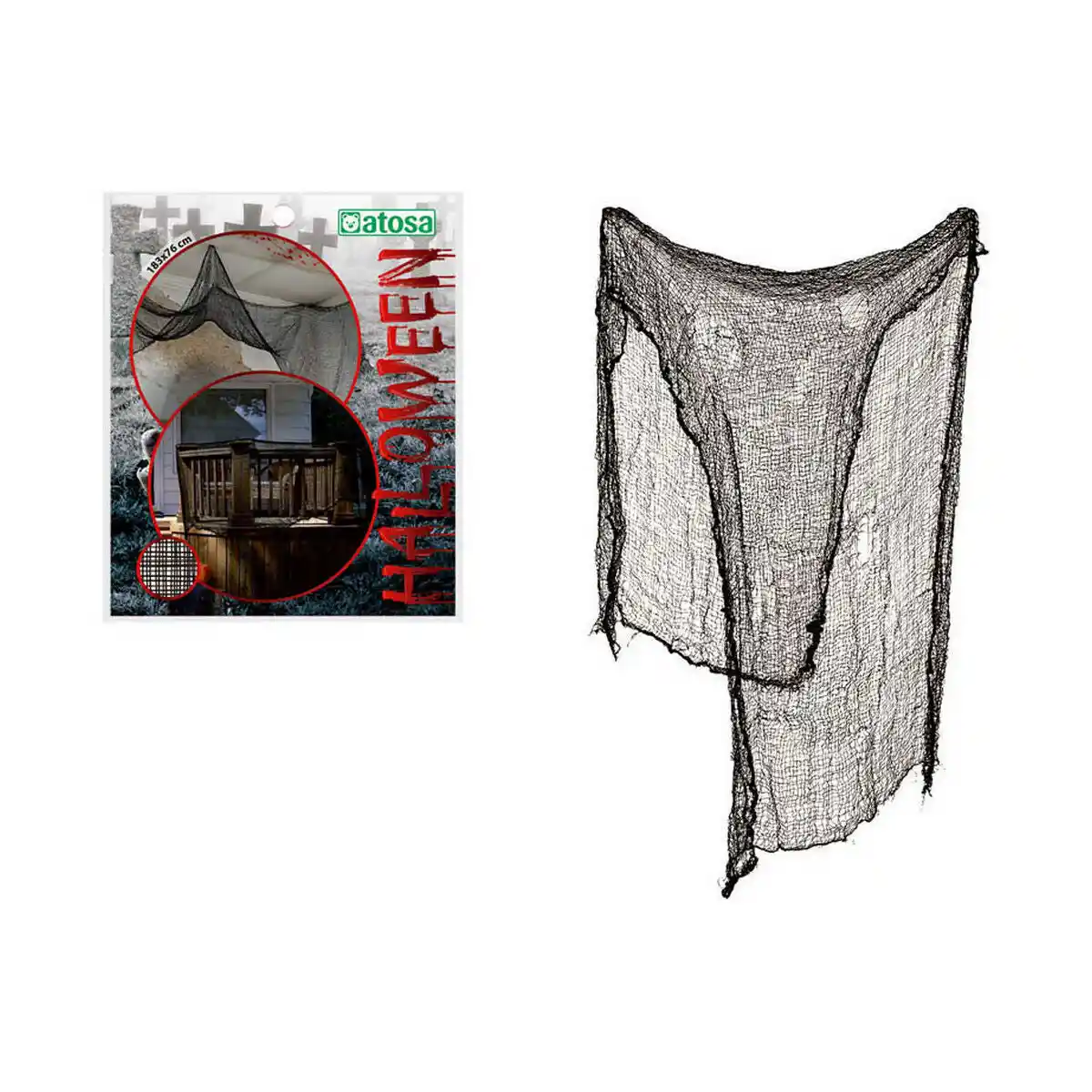 Decorations d halloween 190 x 75 cm_6811. DIAYTAR COTE D'IVOIRE - Où Chaque Sélection est une Victoire. Découvrez notre boutique en ligne et trouvez des articles qui vous rendent la vie plus belle, un choix à la fois.