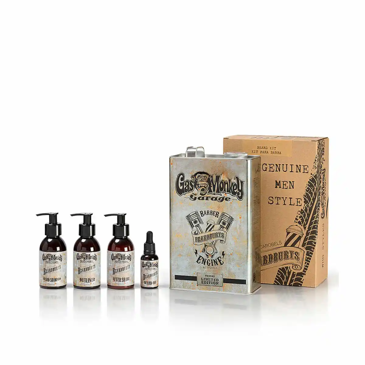 Ensemble cosmetique beardburys genuine men style beard 4 pieces_5135. DIAYTAR COTE D'IVOIRE - Votre Passage vers l'Exceptionnel. Explorez notre boutique en ligne, où chaque produit est choisi avec soin pour offrir une expérience de shopping inoubliable.