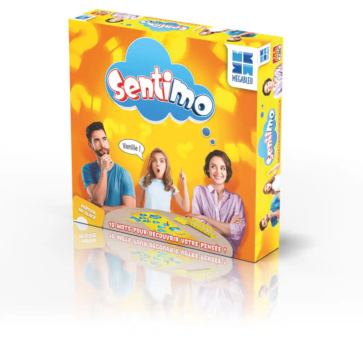 Jeu de société Megableu Sentimo (FR). SUPERDISCOUNT FRANCE
