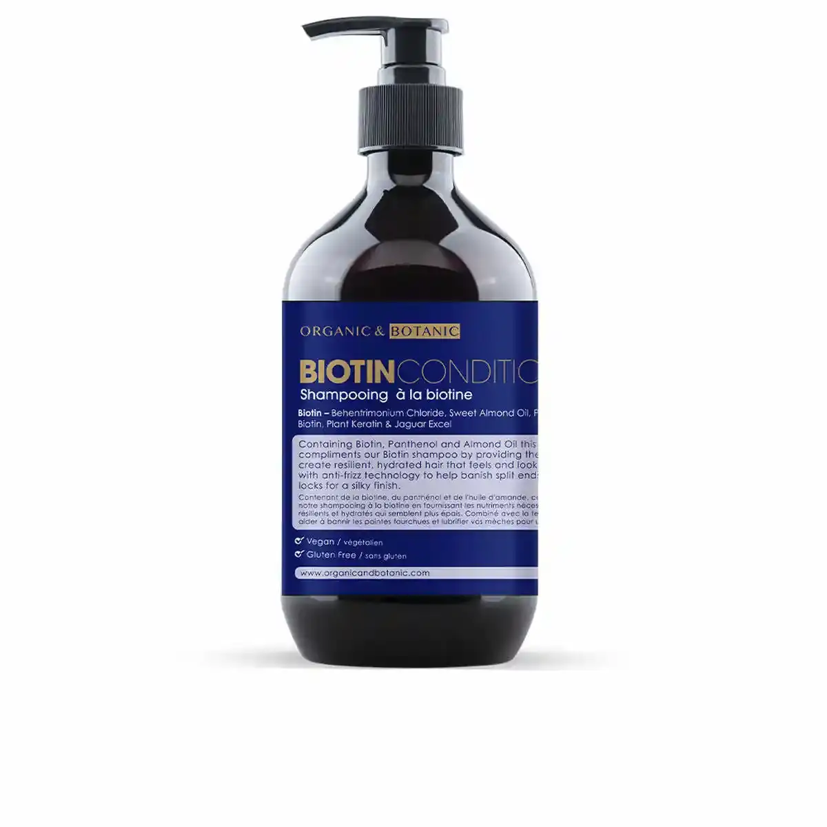 Apres shampoing bio botanique biotine 500 ml _7201. DIAYTAR COTE D'IVOIRE - Là où Chaque Achat a du Sens. Explorez notre gamme et choisissez des produits qui racontent une histoire, votre histoire.