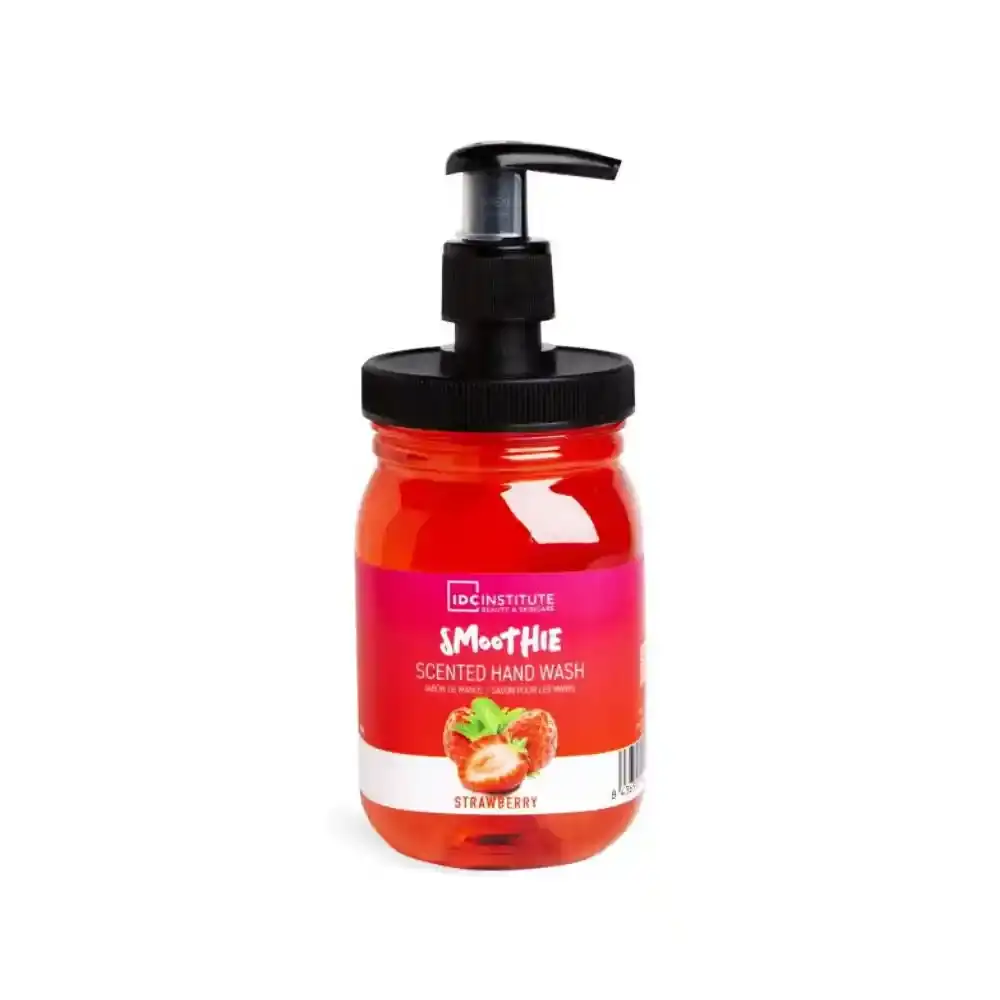 Distributeur de savon pour les mains idc institute smoothie strawberry 360 ml _2724. DIAYTAR COTE D'IVOIRE - Là où Chaque Achat a du Sens. Explorez notre gamme et choisissez des produits qui racontent une histoire, du traditionnel au contemporain.