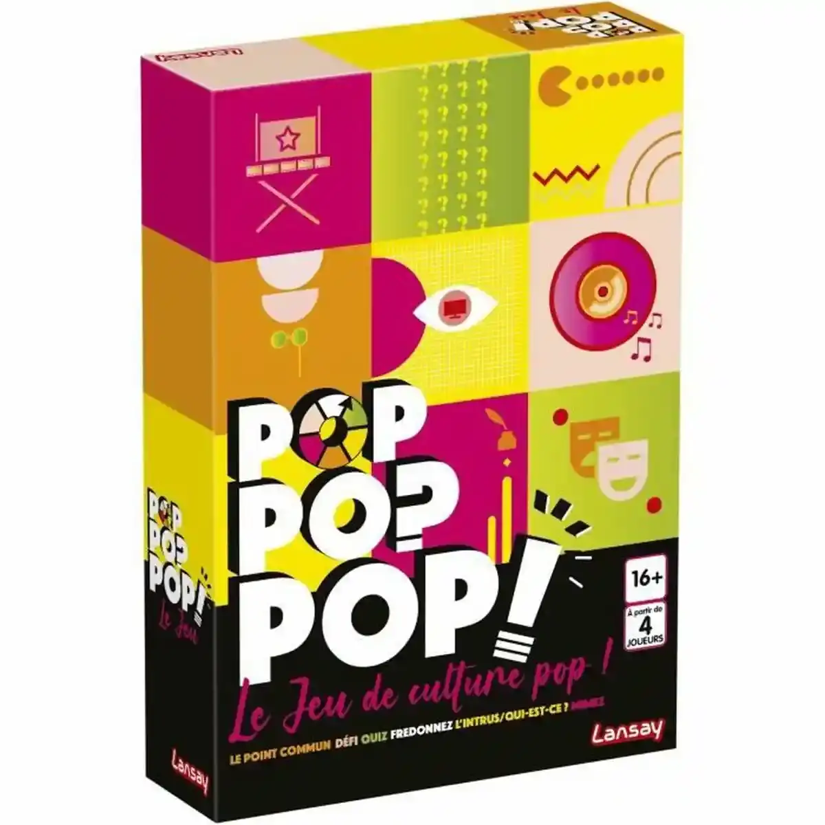 Jeu de societe lansay pop pop pop culture_1126. Bienvenue sur DIAYTAR COTE D'IVOIRE - Où l'Authenticité Rencontre le Confort. Plongez dans notre univers de produits qui allient tradition et commodité pour répondre à vos besoins.