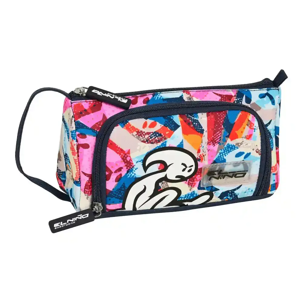 Mallette scolaire El Niño Life is Fun Multicolore (20 x 11 x 8,5 cm) (32 pièces). SUPERDISCOUNT FRANCE