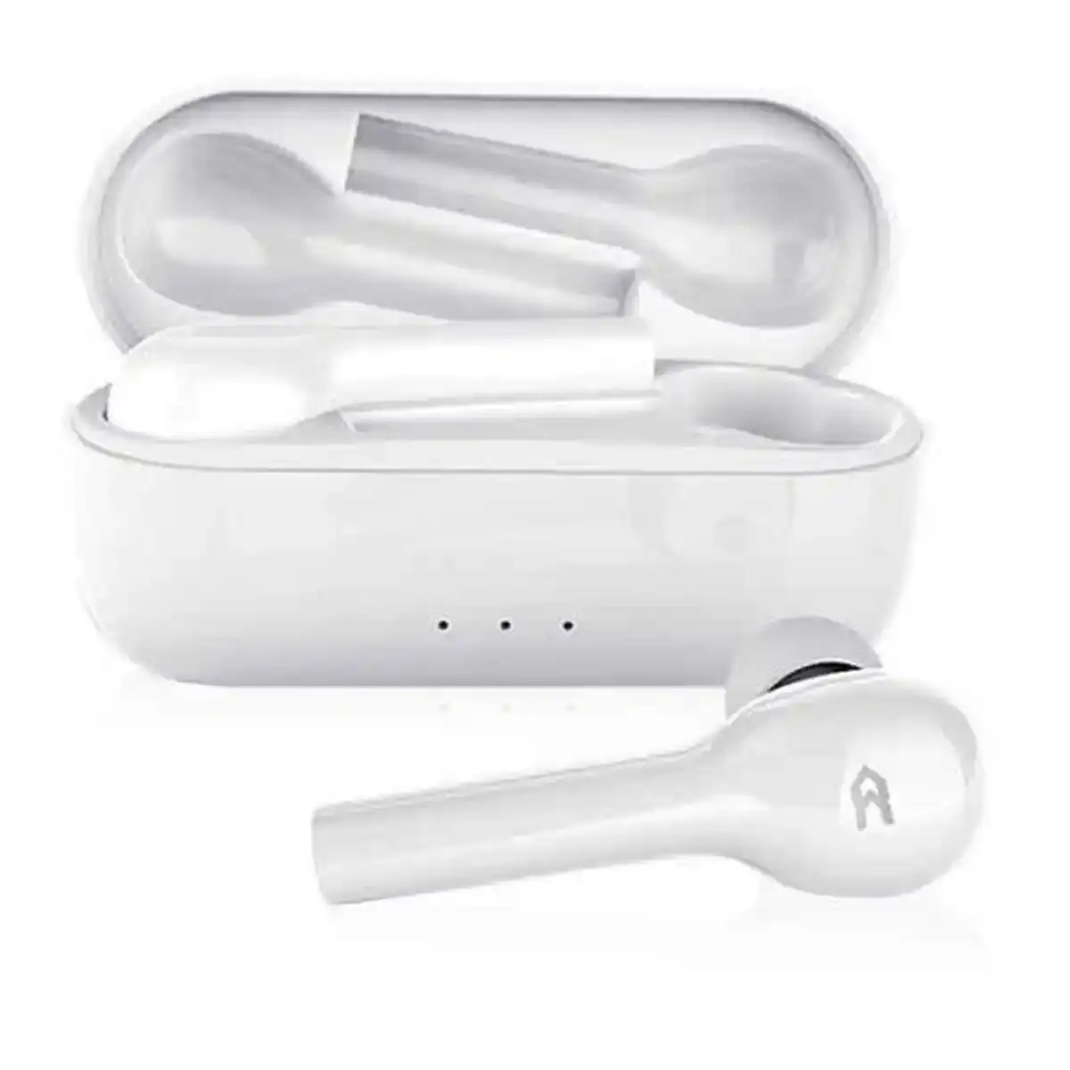 Oreillette Bluetooth avec Microphone Avenzo TWS POWER BANK Blanc Sans fil. SUPERDISCOUNT FRANCE