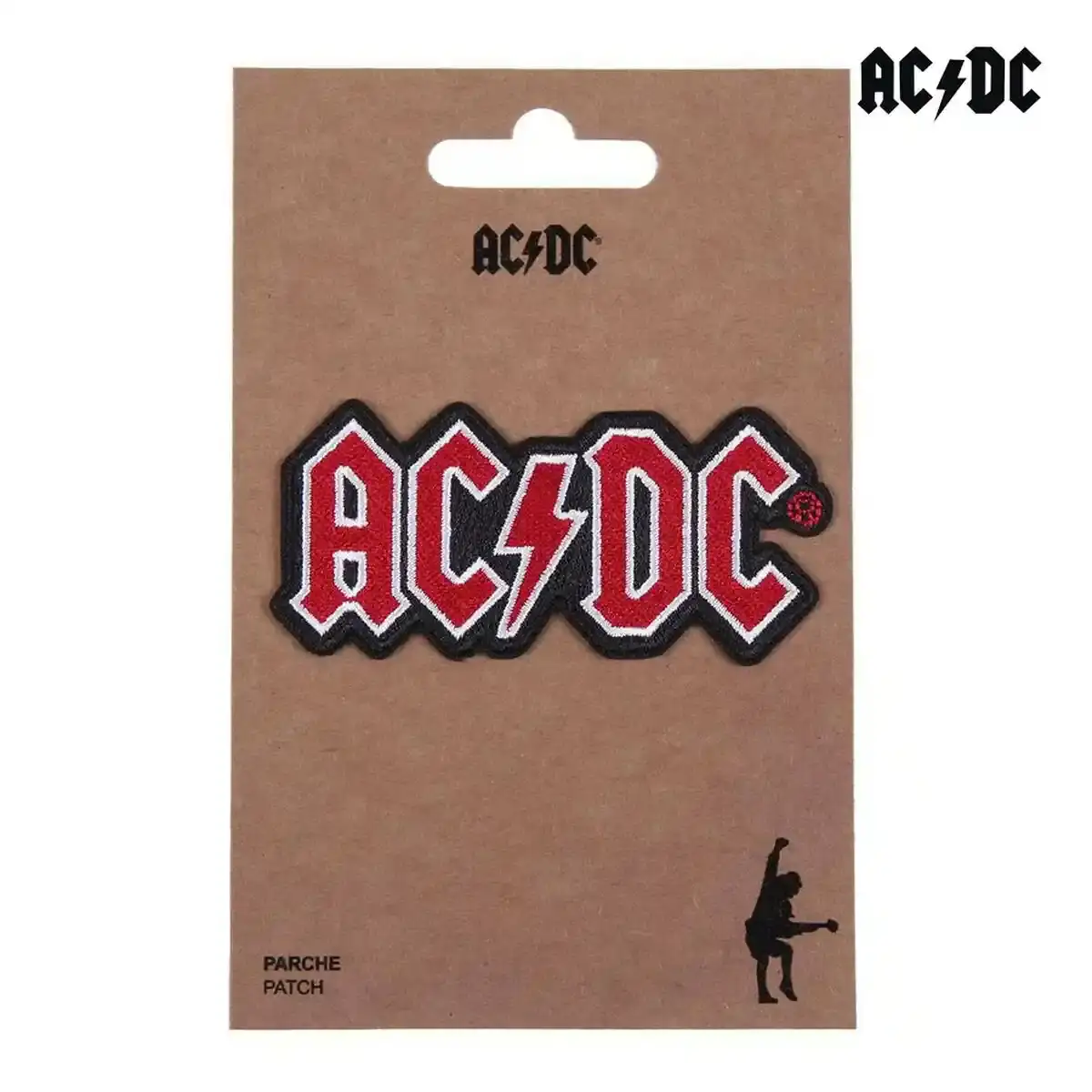 Patch ACDC (10 x 14,5 cm). SUPERDISCOUNT FRANCE