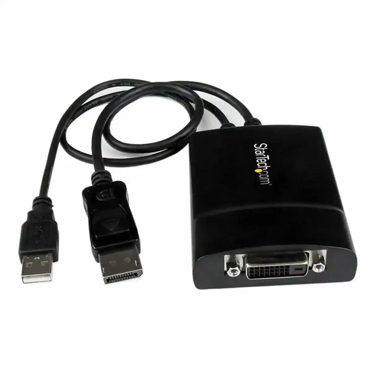 Adaptateur DisplayPort vers DVI Startech DP2DVID2 Noir. SUPERDISCOUNT FRANCE