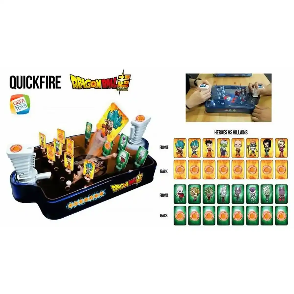 Compteurs Cefatoys Quickfire Dragon Ball. SUPERDISCOUNT FRANCE