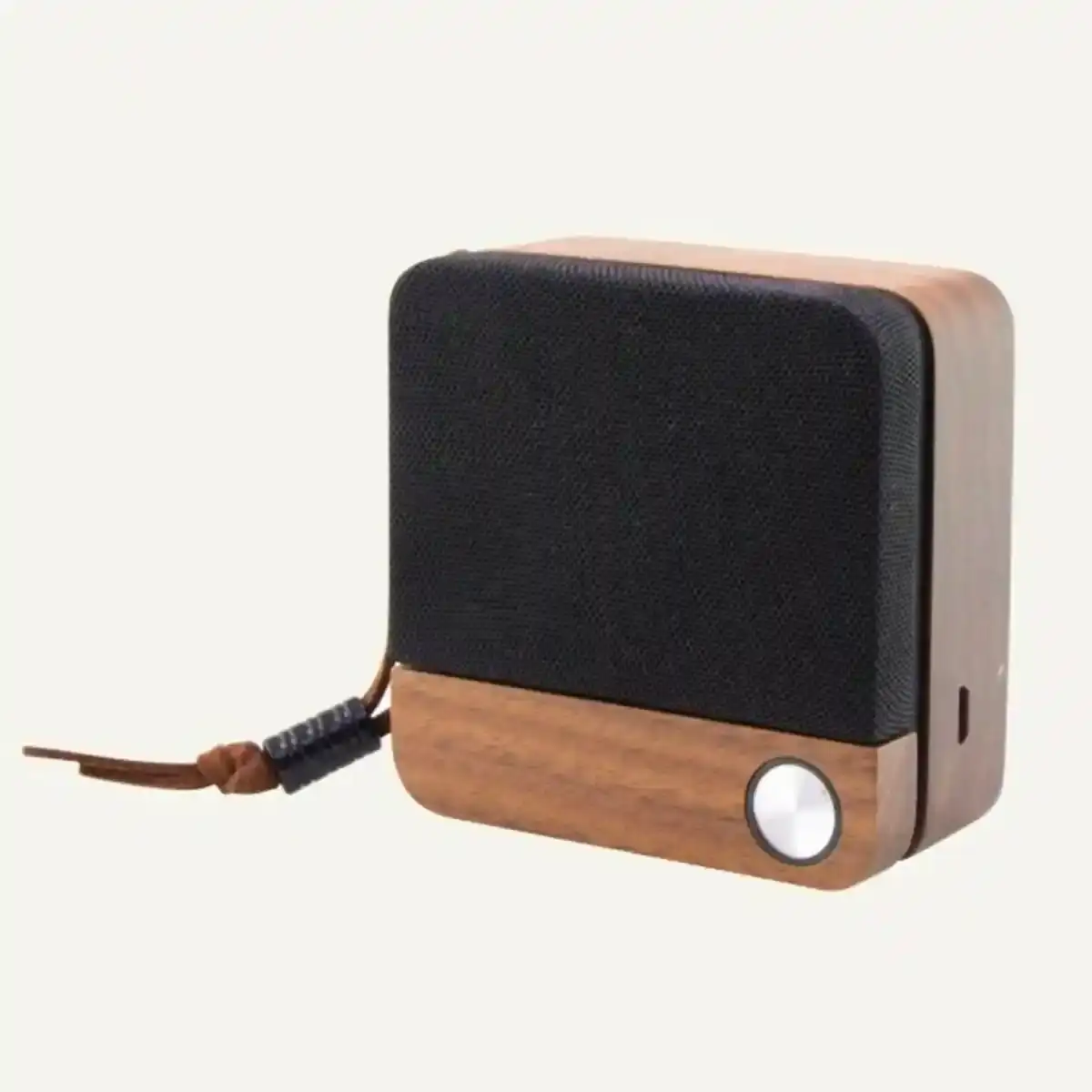 Enceinte Bluetooth sans fil Eco Speak KSIX 400 mAh 3.5W Bois. SUPERDISCOUNT FRANCE