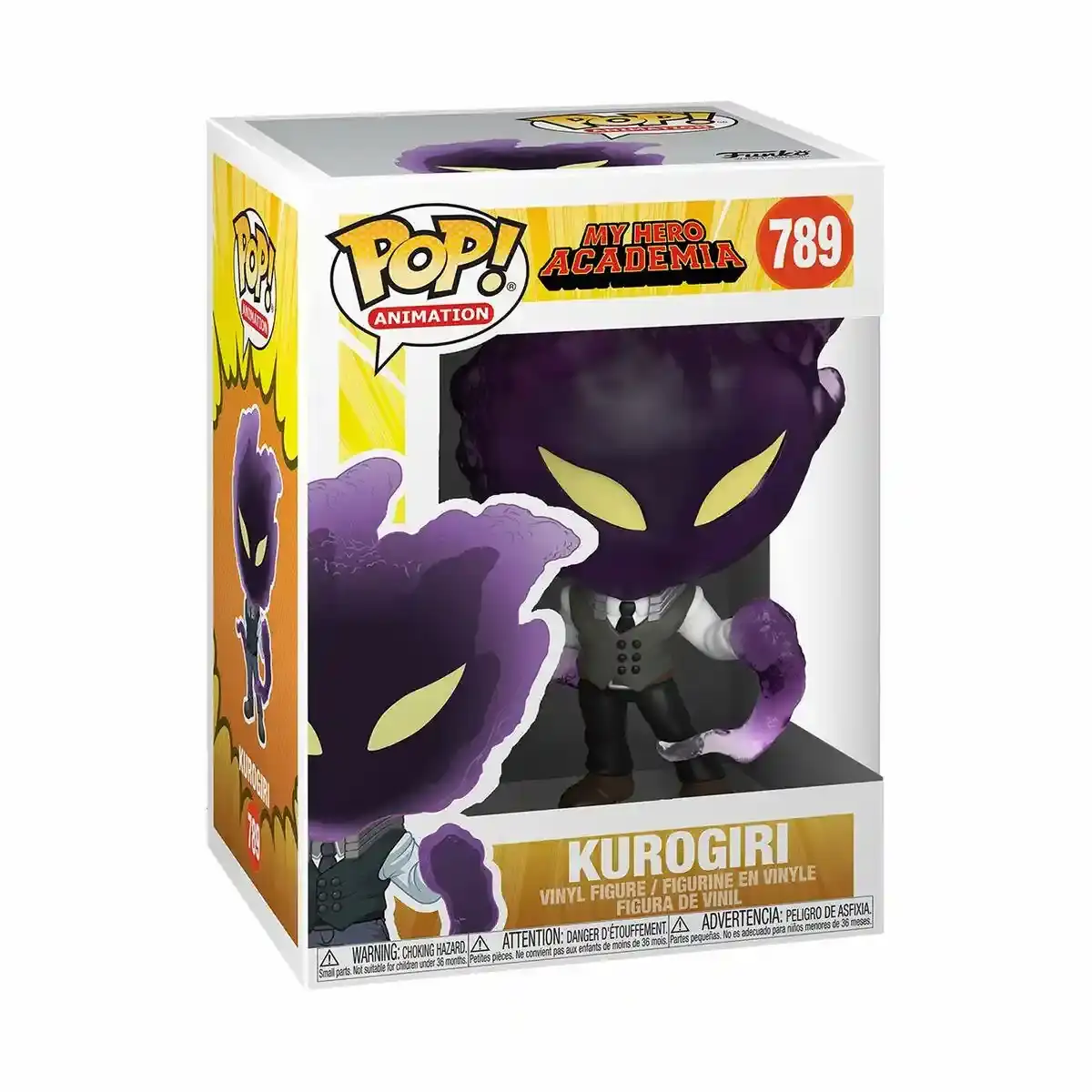 Figurines de collection Funko Pop My Hero Academia 789 Kurogiri. SUPERDISCOUNT FRANCE