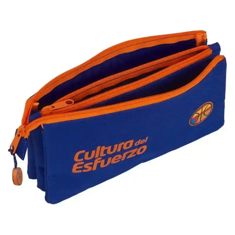 Fourre-tout Valencia Basket Bleu Orange. SUPERDISCOUNT FRANCE