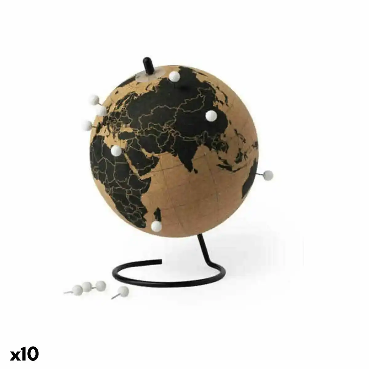 Globe 146579 Liège Métal (10Unités). SUPERDISCOUNT FRANCE