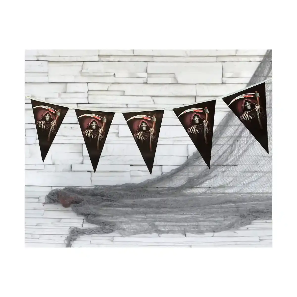 Guirlande mort 250 cm halloween_5423. DIAYTAR COTE D'IVOIRE - Là où la Tradition Devient Tendance. Naviguez à travers notre boutique en ligne et choisissez des produits qui allient l'authenticité au contemporain.