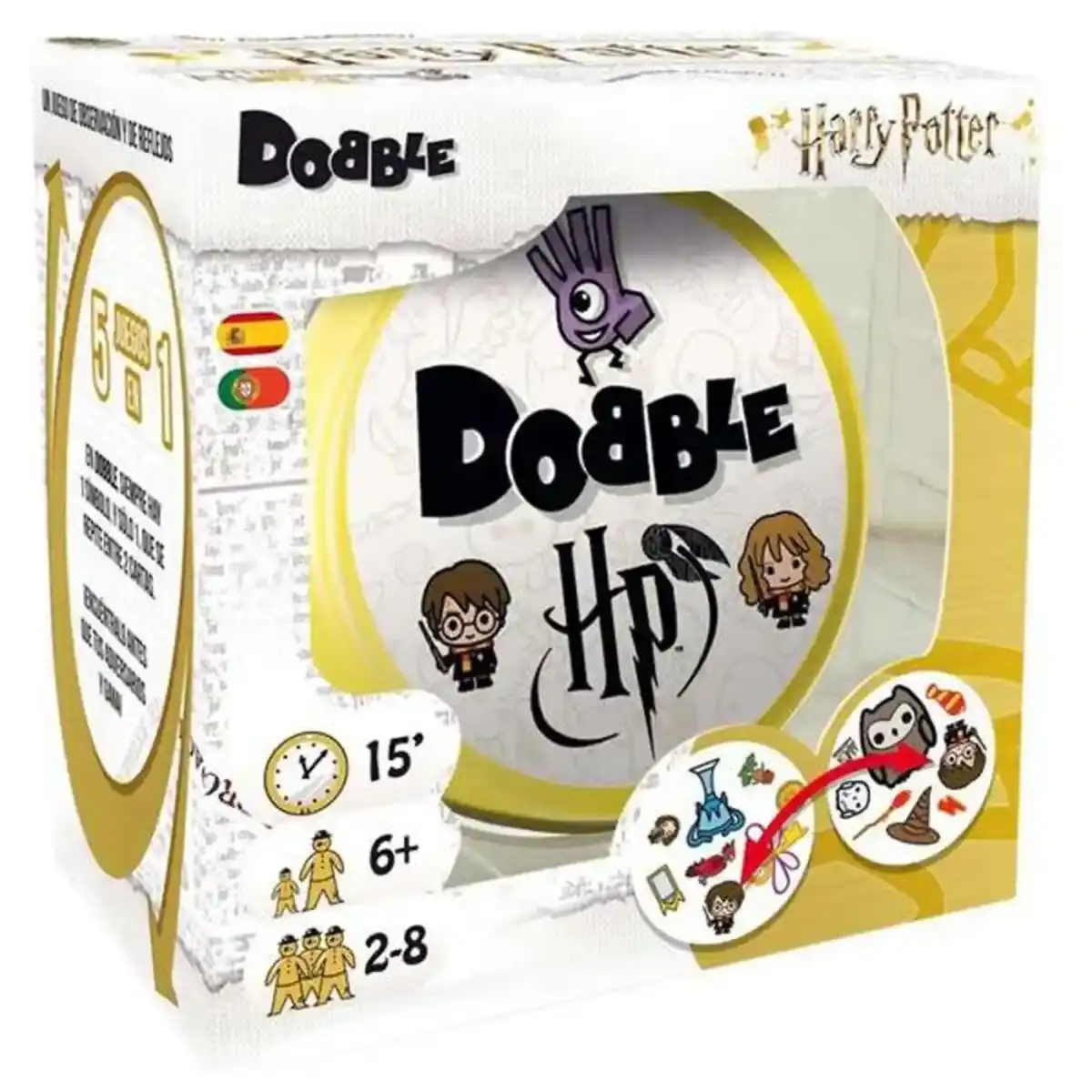 Jeu de société Dobble Asmodee Harry Potter. SUPERDISCOUNT FRANCE