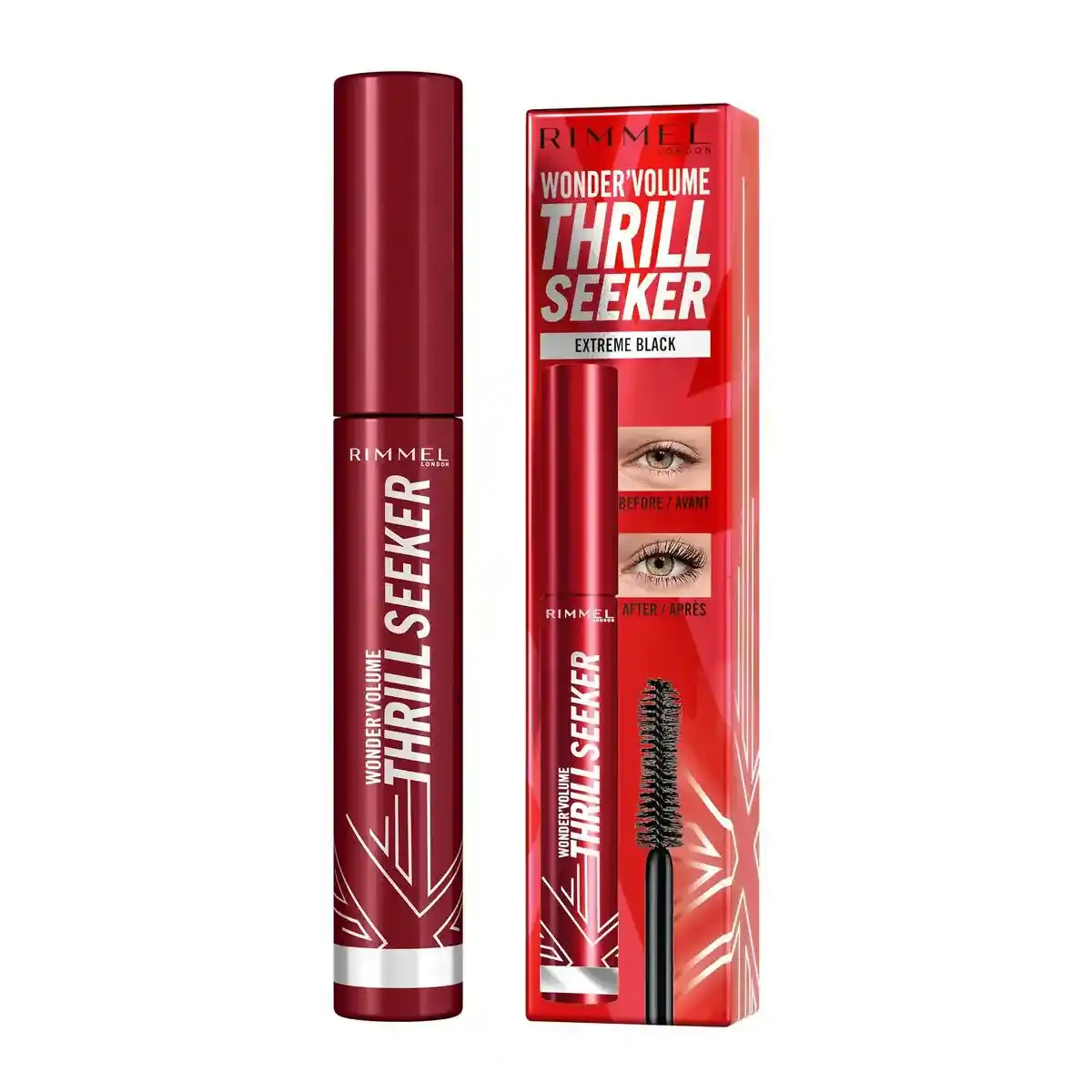 Mascara rimmel london wonder volume thrill seeker extreme black 8 ml _1499. DIAYTAR COTE D'IVOIRE - Où Choisir est une Célébration. Découvrez notre sélection de produits qui représentent la diversité et la joie du Côte d'Ivoire, à chaque étape de votre vie.