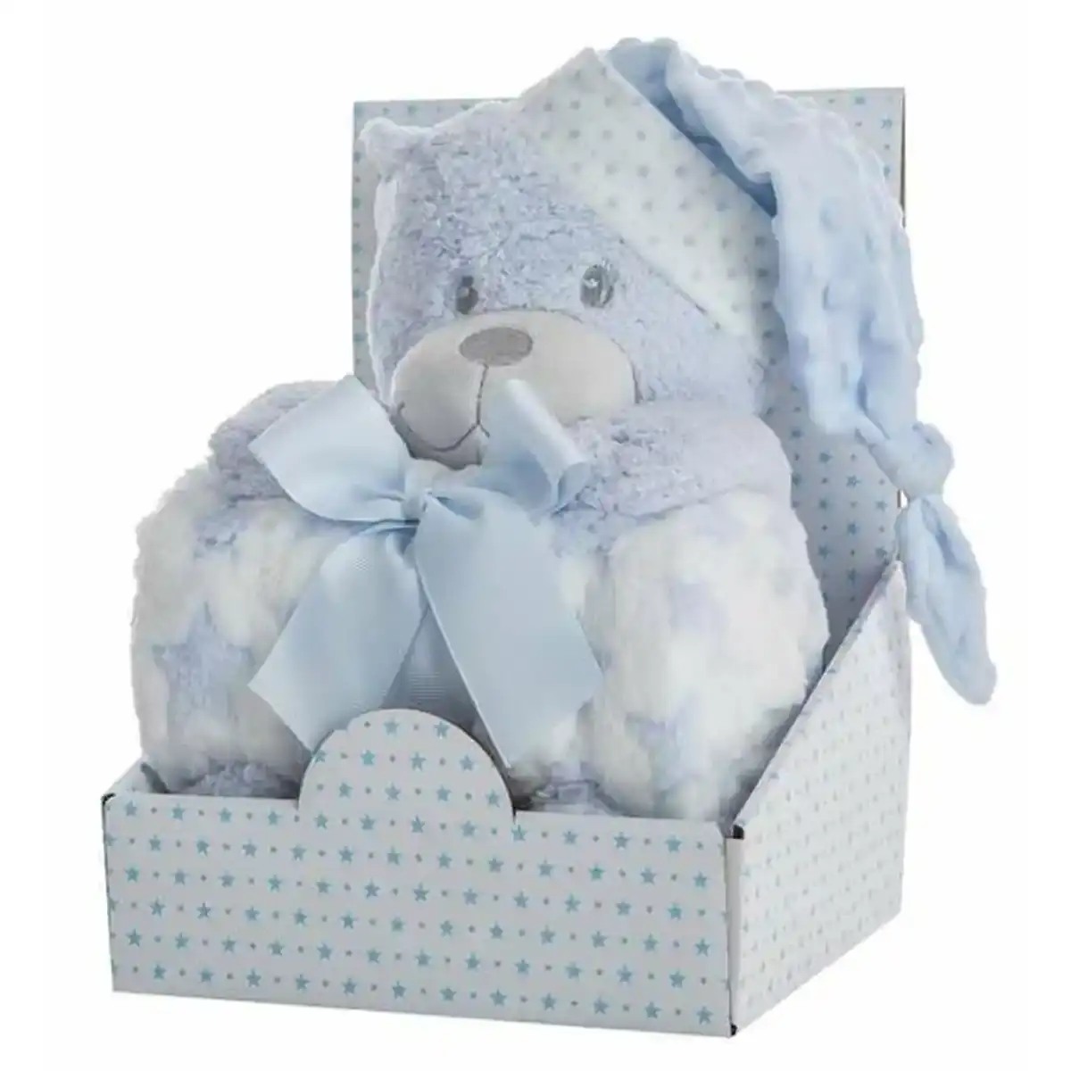Ours Twister Coralina Bleu 28 cm. SUPERDISCOUNT FRANCE