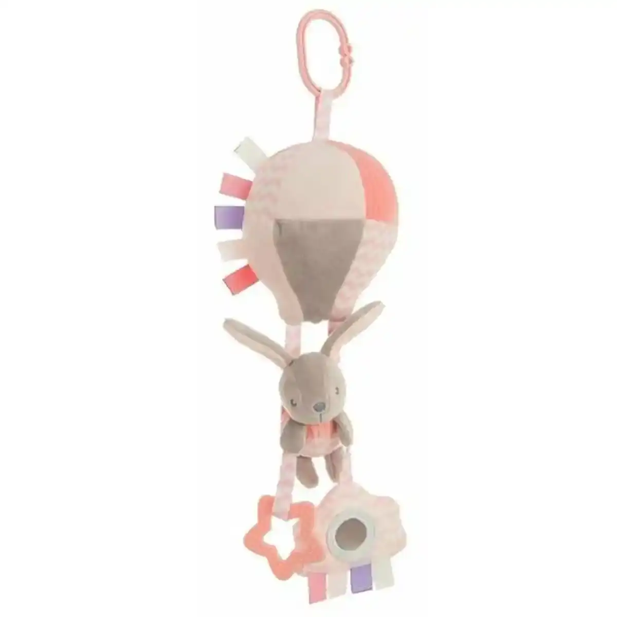 Peluche Lapin Rose 40 cm. SUPERDISCOUNT FRANCE