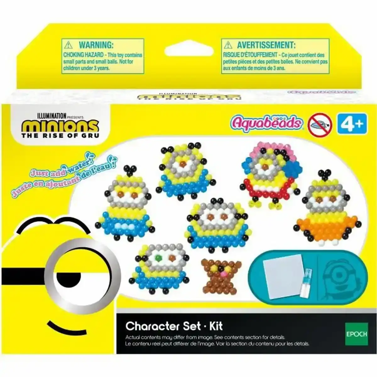 Perles de verre Aquabeads Minions. SUPERDISCOUNT FRANCE