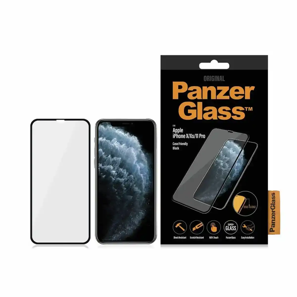 Protecteur d'écran en verre trempé Panzer Glass 2664 Iphone X/XS/11 PRO. SUPERDISCOUNT FRANCE