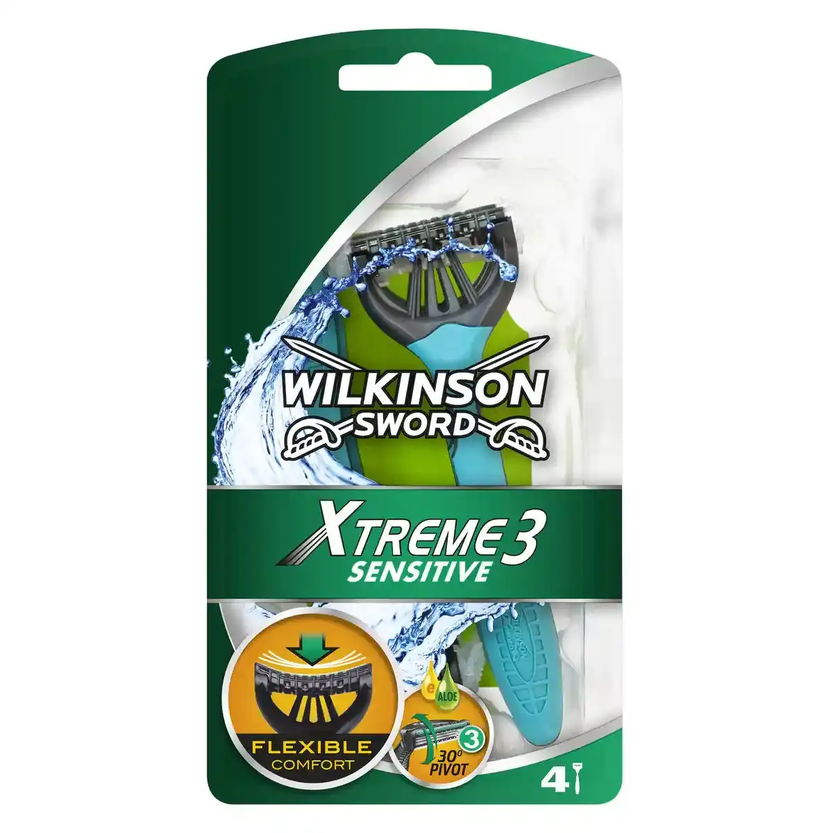 Rasoir jetable wilkinson sword xtreme 3 sensitive 4 unites_2380. DIAYTAR COTE D'IVOIRE - Votre Portail Vers l'Exclusivité. Explorez notre boutique en ligne pour découvrir des produits uniques et raffinés, conçus pour ceux qui recherchent l'excellence.