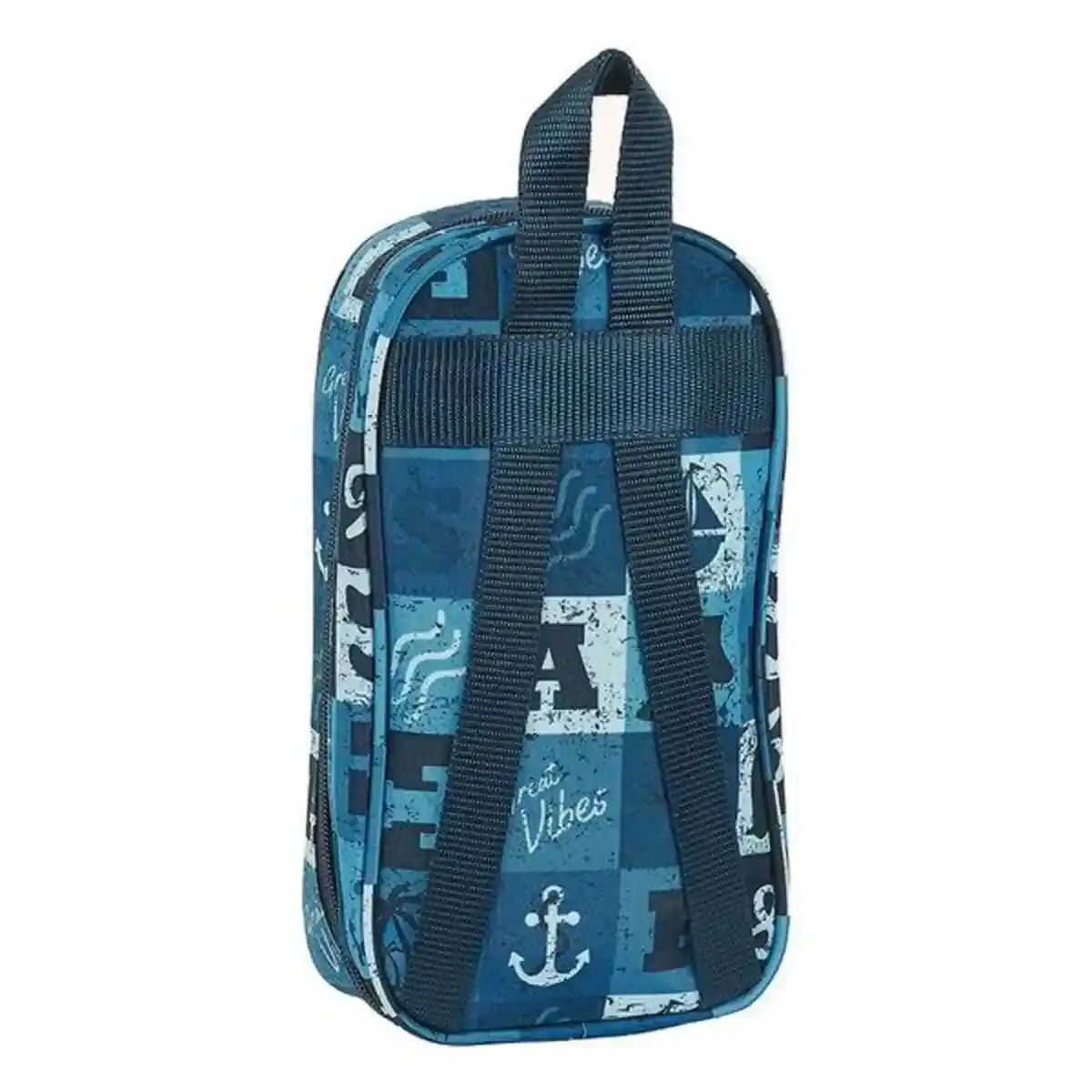 Sac à dos Trousse Safta Blue Vibes (33 pièces). SUPERDISCOUNT FRANCE