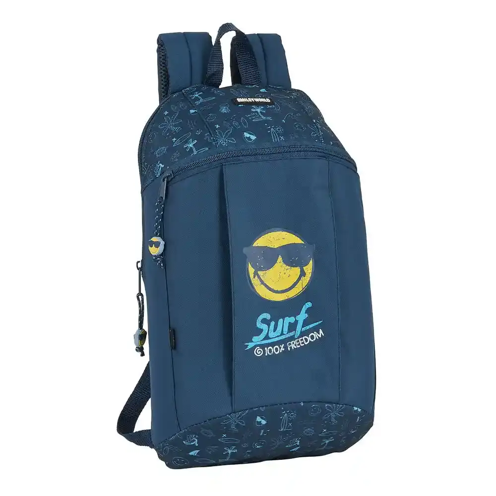 Sac enfant Smiley World Surf Bleu foncé. SUPERDISCOUNT FRANCE