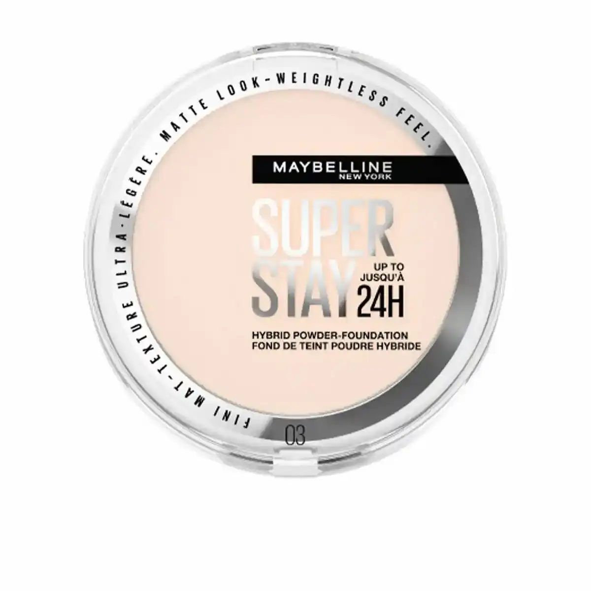 Base de maquillage en poudre maybelline superstay h no 03 9 g_1521. Entrez dans l'Univers de DIAYTAR COTE D'IVOIRE - Où Choisir est un Plaisir. Explorez notre catalogue diversifié et trouvez des articles qui reflètent vos goûts et votre personnalité.
