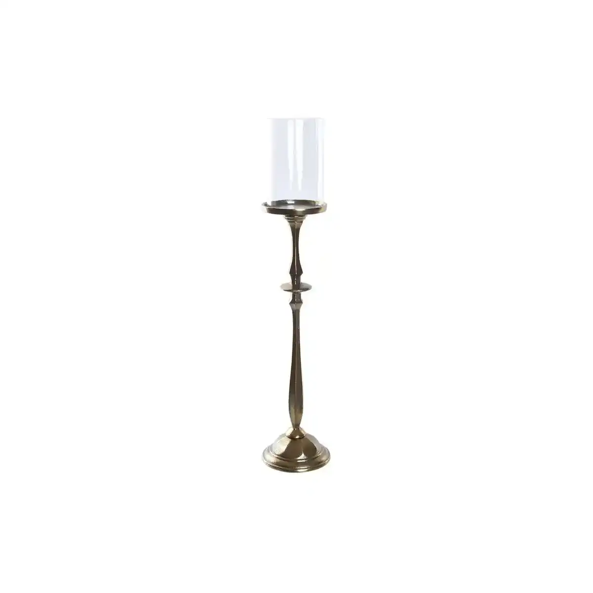 Bougeoir dkd home decor cristal dore aluminium 13 x 13 x 53 cm _7100. DIAYTAR COTE D'IVOIRE - Votre Escale Shopping incontournable. Explorez notre boutique en ligne et dénichez des trésors qui reflètent la richesse culturelle et la modernité du Côte d'Ivoire.